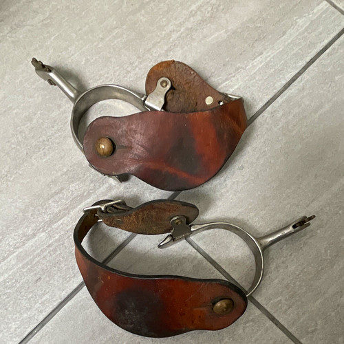 Vintage western cowboy spurs - cowboy,
